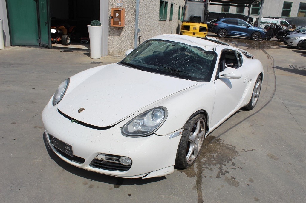 PORSCHE CAYMAN 987 MK2 2.9 B 195KW 6M 3P (2009) RICAMBI IN MAGAZZINO TELAIO IN PIAZZALE 