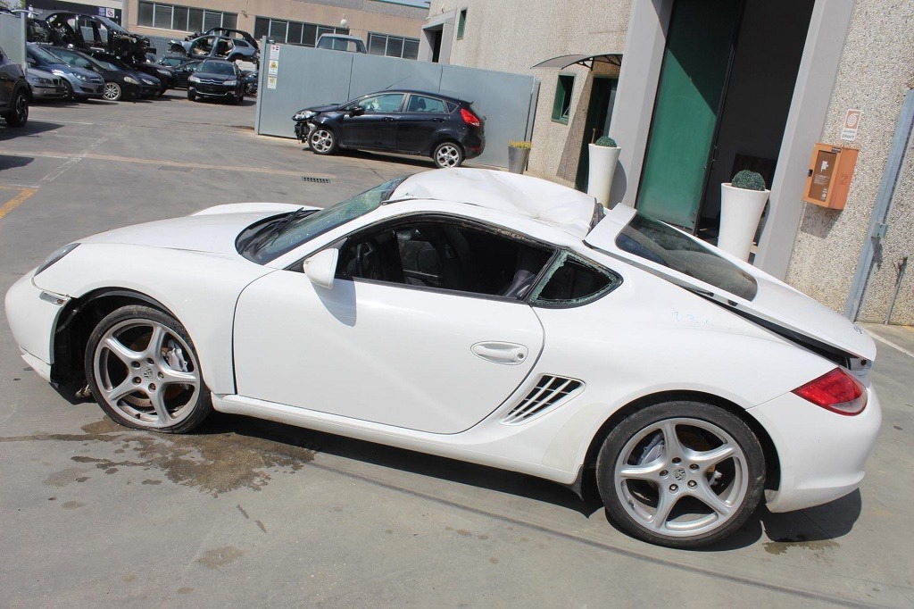 PORSCHE CAYMAN 987 MK2 2.9 B 195KW 6M 3P (2009) RICAMBI IN MAGAZZINO TELAIO IN PIAZZALE 