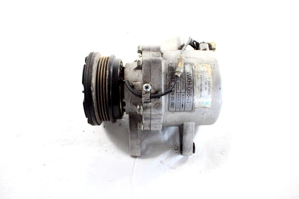 S18-8104010 COMPRESSORE CLIMATIZZATORE CLIMA A/C DR MOTOR DR CITY CROSS SW 1.3 B 61KW 5M 5P (2014) RICAMBIO USATO 