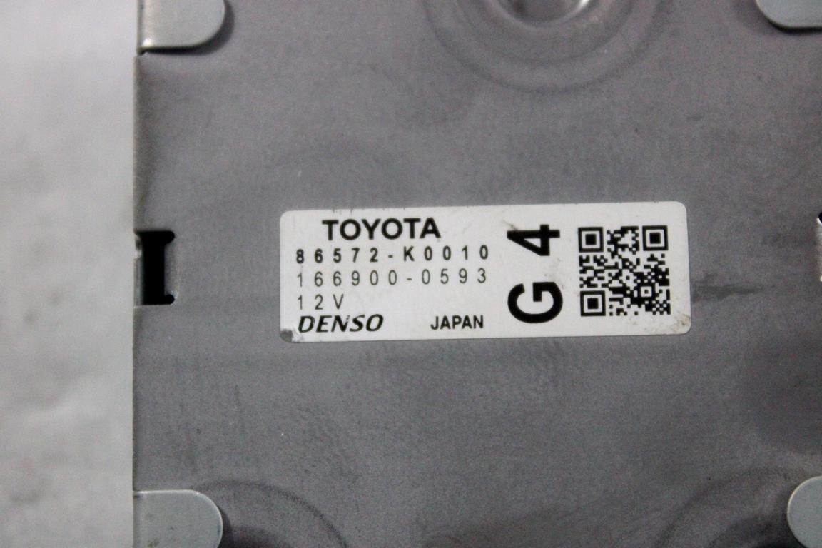 86572-K0010 CENTRALINA ALTOPARLANTE AVVICINAMENTO VEICOLO TOYOTA YARIS P21 1.5 I 68KW AUT 5P (2021) RICAMBIO USATO