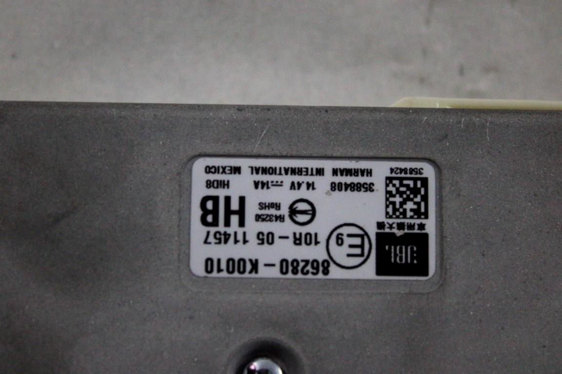 86280-K0010 AMPLIFICATORE AUDIO TOYOTA YARIS P21 1.5 I 68KW AUT 5P (2021) RICAMBIO USATO