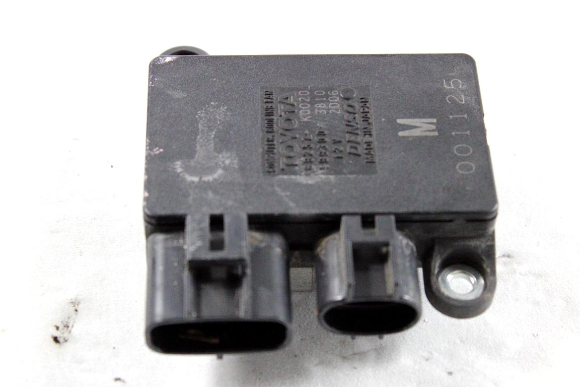 89257-K0020 CENTRALINA RESISTENZA ELETTROVENTOLA TOYOTA YARIS P21 1.5 I 68KW AUT 5P (2021) RICAMBIO USATO