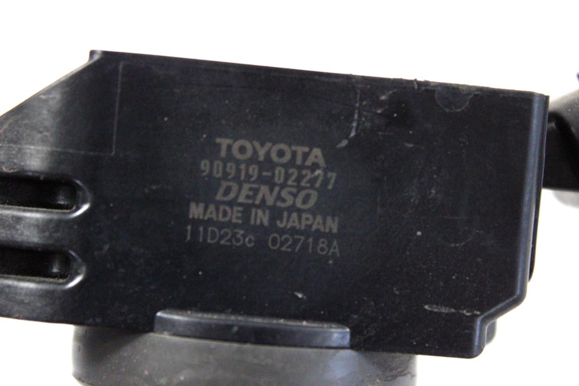 90919-02277 BOBINA ACCENSIONE TOYOTA YARIS P21 1.5 I 68KW AUT 5P (2021) RICAMBIO USATO