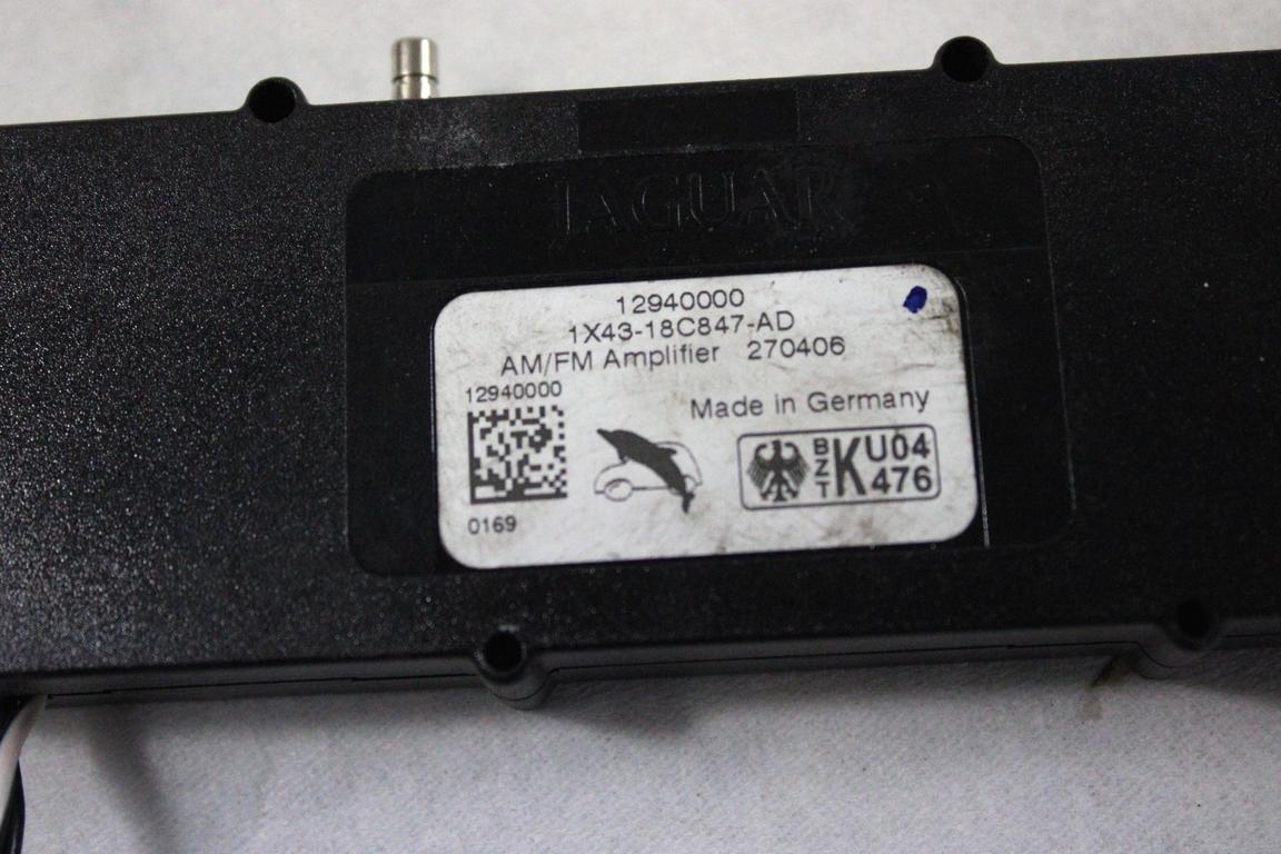 1X43-18C847-AD CENTRALINA AMPLIFICATORE ANTENNA JAGUAR X-TYPE 2.5 B 143KW 5M 5P (2006) RICAMBIO USATO