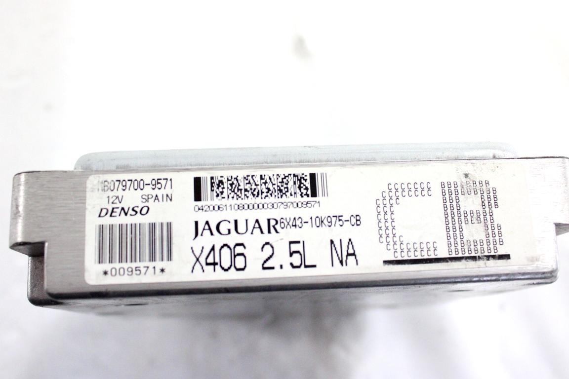 6X43-10K975-CB KIT ACCENSIONE AVVIAMENTO JAGUAR X-TYPE 2.5 B 143KW 5M 5P (2006) RICAMBIO USATO CON CENTRALINA MOTORE, QUADRO STRUMENTI, BLOCCHETTI ACCENSIONE APERTURA CON CHIAVE 4X43-15K600-BD 4X4F-10849-DH