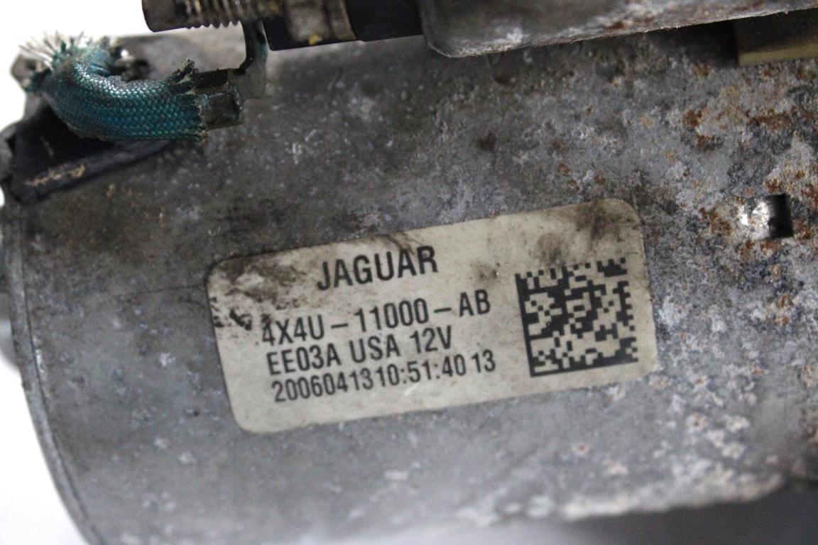 4X4U-11000-AB MOTORINO AVVIAMENTO JAGUAR X-TYPE 2.5 B 143KW 5M 5P (2006) RICAMBIO USATO