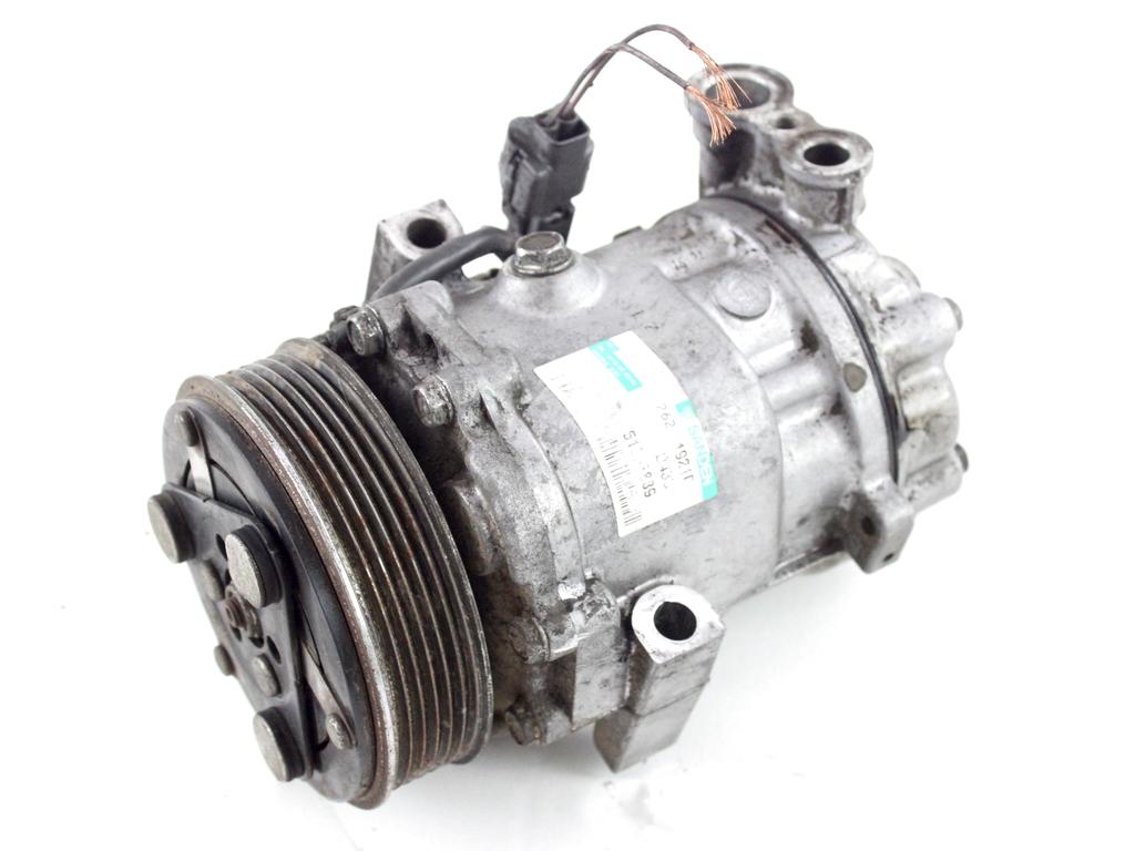 51893889 COMPRESSORE CLIMATIZZATORE CLIMA A/C FIAT PUNTO EVO 1.3 D 62KW 5M 5P (2013) RICAMBIO USATO