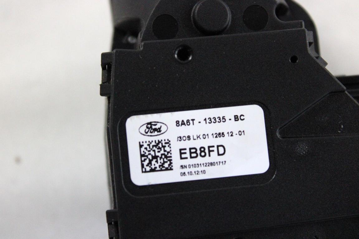 8A6T-13335-BC DEVIOLUCI GRUPPO DI COMANDO LUCI FORD FIESTA 1.4 D 51KW 5M 5P (2012) RICAMBIO USATO