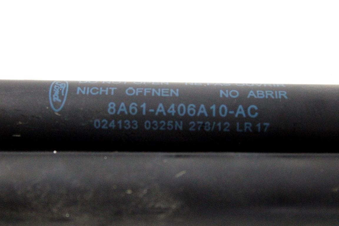 8A61-A406A10-AC COPPIA PISTONCINI ASTE AMMORTIZZANTI PORTELLONE COFANO POSTERIORE BAULE FORD FIESTA 1.4 D 51KW 5M 5P (2012) RICAMBIO USATO