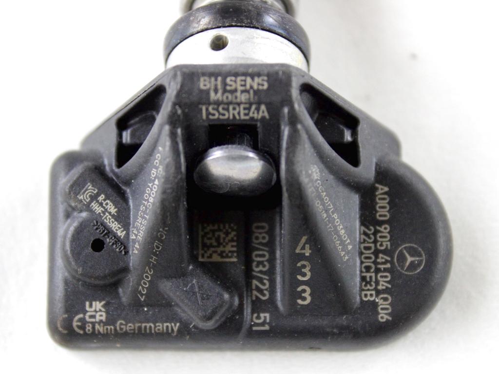 A0009054104 SENSORE DI PRESSIONE DEL PNEUMATICO MERCEDES CLASSE A 180 W177 2.0 D 85KW AUT 5P (2022) RICAMBIO USATO