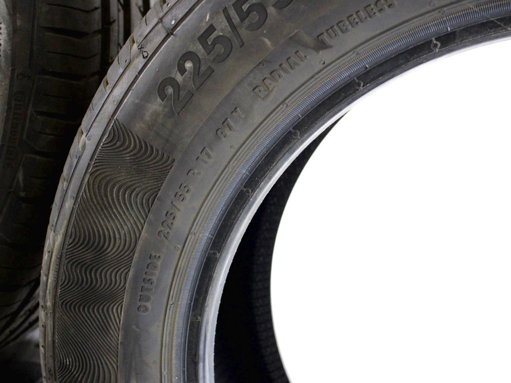 225/55 R17 97Y CONTINENTAL CONTIPREMIUMCONTACT 5 7,61MM A1119 PNEUMATICI ESTIVI (QUANTITA' 4 GOMME)