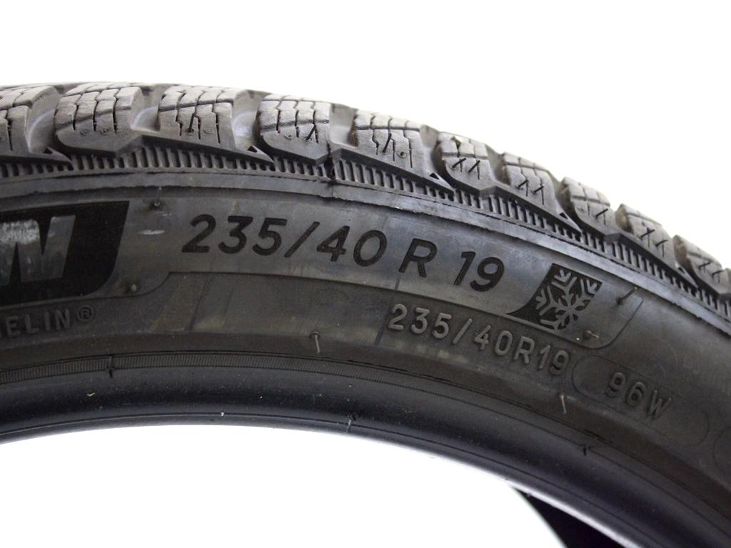 235/40 R19 96W MICHELIN PILOT ALPIN 5 7,07MM A2123 PNEUMATICO INVERNALI M+S (QUANTITA' 1 GOMMA)