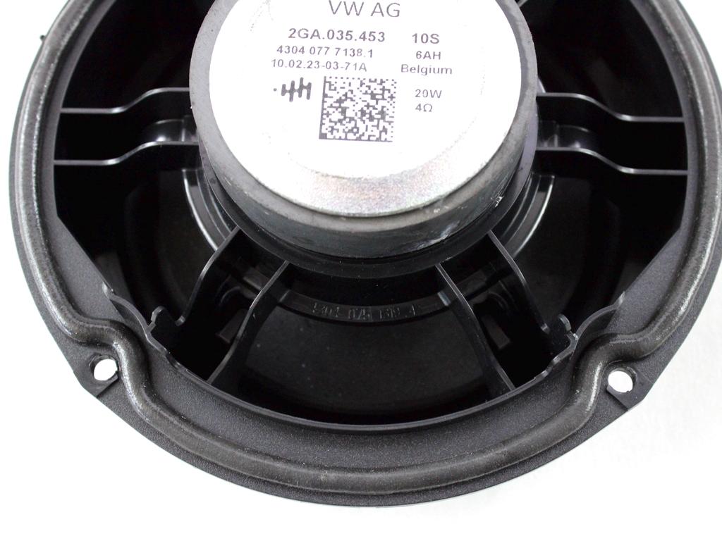 2GA035453 CASSA ALTOPARLANTE PORTA ANTERIORE VOLKSWAGEN POLO 1.0 M 66KW 6M 5P (2021) RICAMBIO USATO