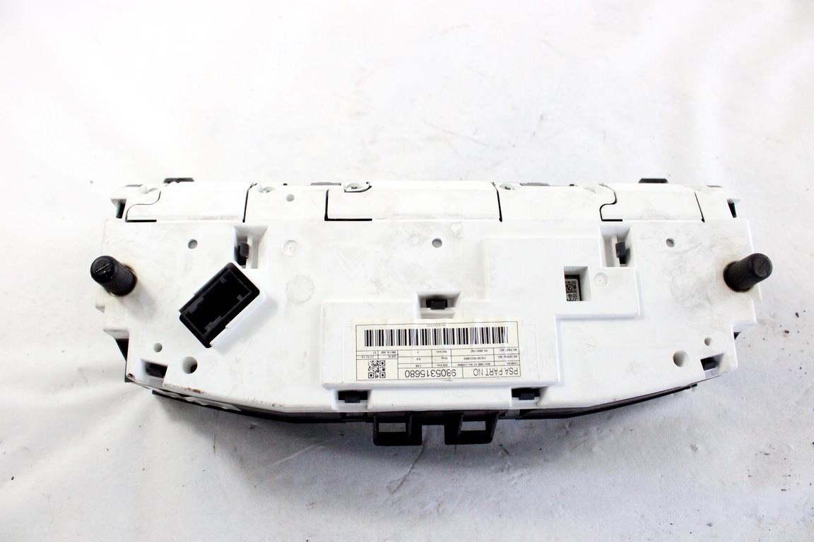 9805315680 QUADRO STRUMENTI CONTACHILOMETRI CITROEN C5 SW 1.6 D 84KW 5M 5P (2015) RICAMBIO USATO