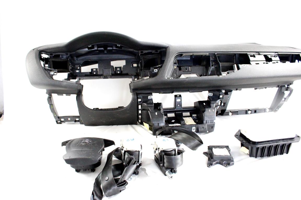 9803844280 KIT AIRBAG CITROEN C5 SW 1.6 D 84KW 5M 5P (2015) RICAMBIO USATO 98029301XX 98029292XX 98015973ZD 9802974880