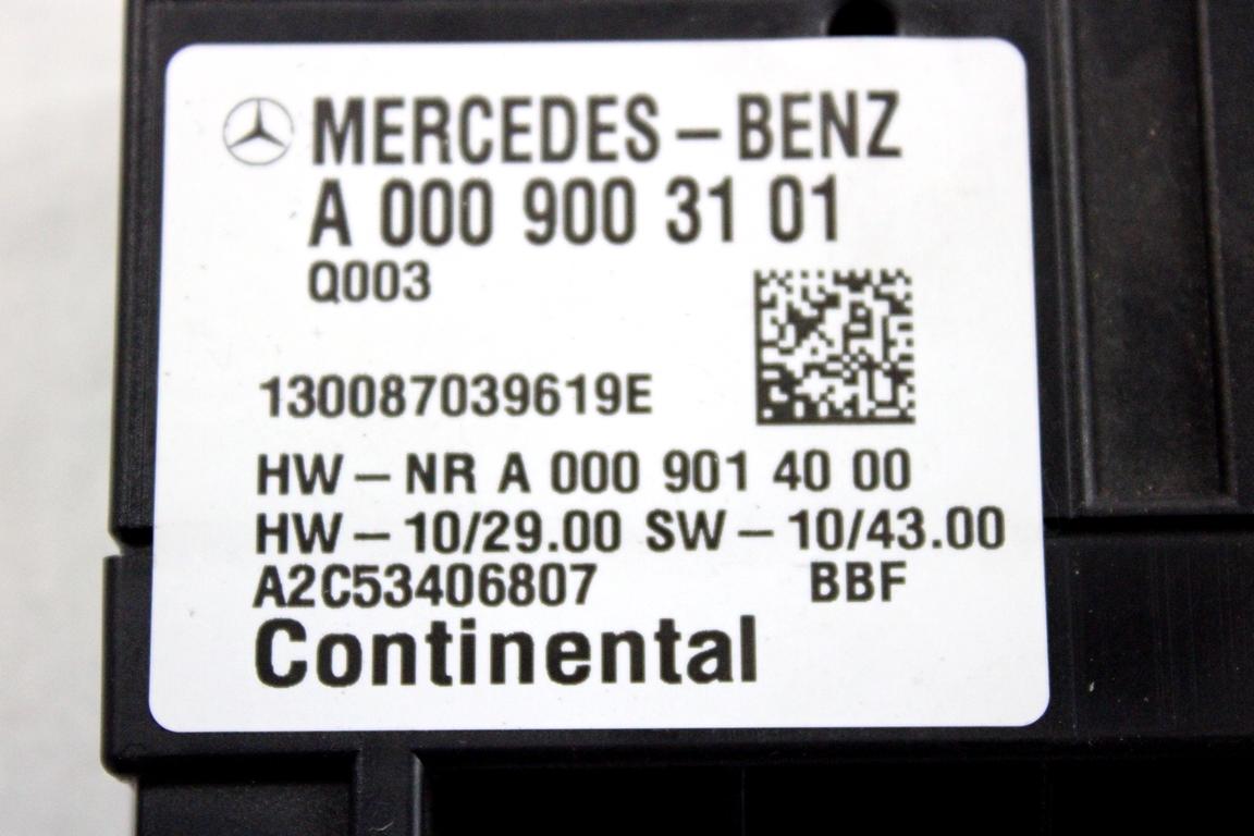 A0009003101 CENTRALINA POMPA CARBURANTE MERCEDES CLASSE C 180 W204 SW 2.2 D 88KW AUT 5P (2013) RICAMBIO USATO