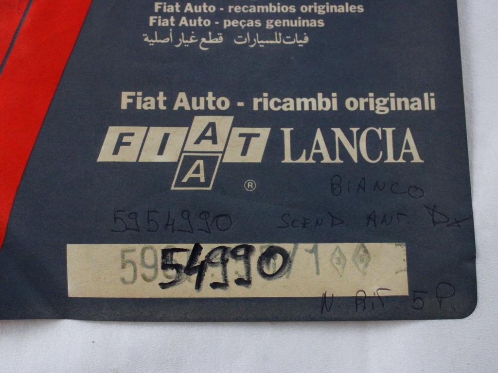 5954990 VETRO SCENDENTE PORTA ANTERIORE DESTRA FIAT RITMO 1.1 B 40KW 5P (RESTYLING 1985) RICAMBIO NUOVO