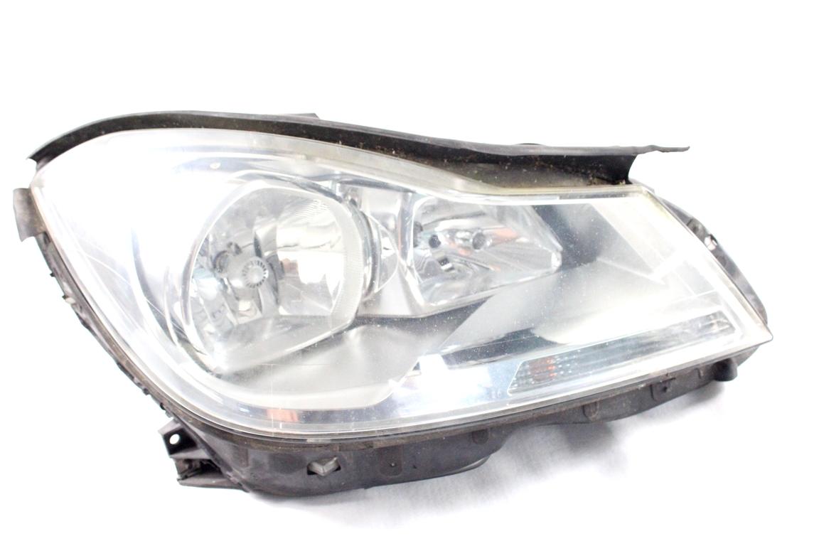 A2048205059 FARO FANALE ANTERIORE DESTRO MERCEDES CLASSE C 180 W204 SW 2.2 D 88KW AUT 5P (2013) RICAMBIO USATO