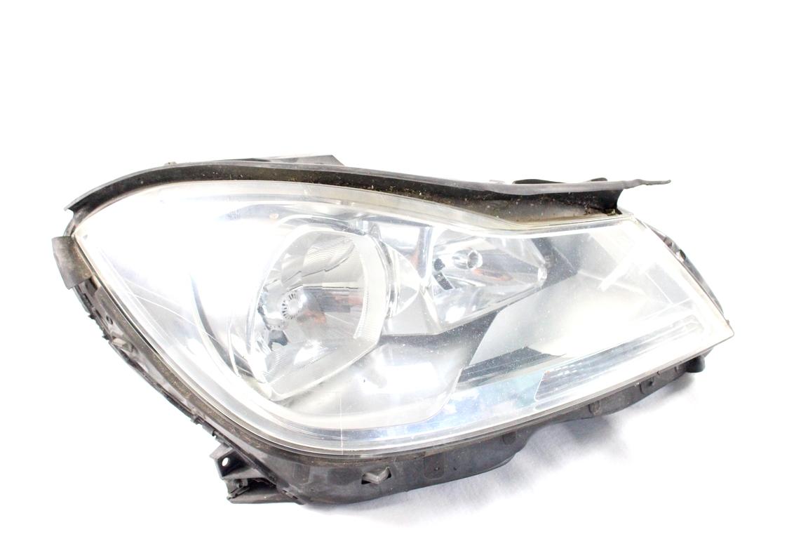 A2048205059 FARO FANALE ANTERIORE DESTRO MERCEDES CLASSE C 180 W204 SW 2.2 D 88KW AUT 5P (2013) RICAMBIO USATO