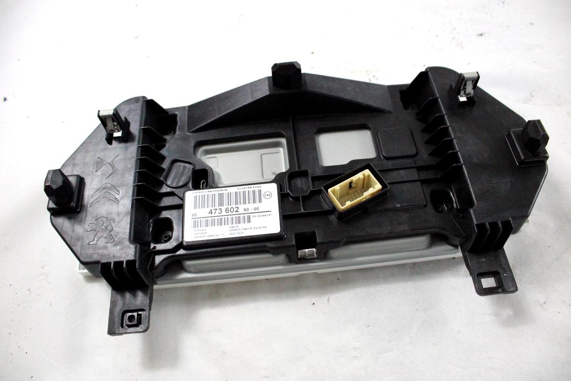 9847360280 QUADRO STRUMENTI CONTACHILOMETRI OPEL MOKKA B 1.2 B 96KW 6M 5P (2022) RICAMBIO USATO