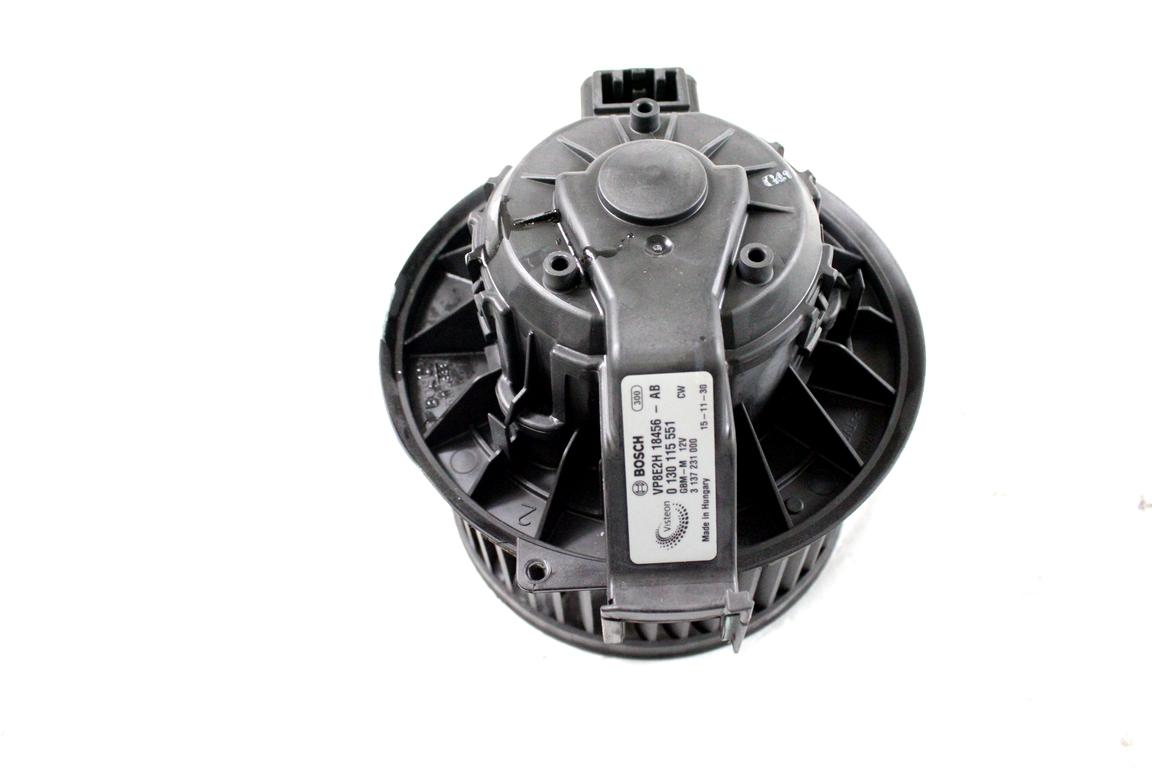 8E2H-18456-AB MOTORINO VENTOLA VENTILAZIONE ABITACOLO FORD FIESTA 1.5 D 55KW 5M 5P (2016) RICAMBIO USATO 0130115551