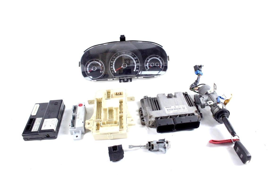 39113-2A510 KIT ACCENSIONE AVVIAMENTO KIA CEE'D SW 1.6 D 85KW 6M 5P (2011) RICAMBIO USATO CON CENTRALINA MOTORE, QUADRO STRUMENTI, BLOCCHETTI ACCENSIONE APERTURA CON DOPPIA CHIAVE 0281016570 95420-1H700 95400-1H540 91940-1H120 91950-1H510 94024-1H151