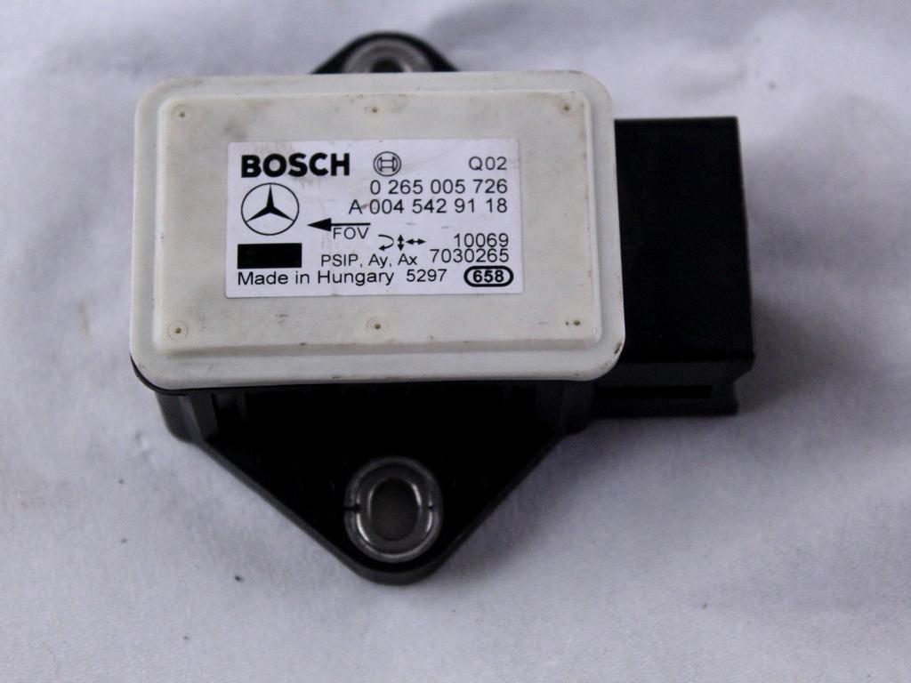 A0045429118 SENSORE ESP IMBARDATA MERCEDES CLASSE A180 CDI W169 2.0 D 80KW 6M 5P (2010) RICAMBIO USATO