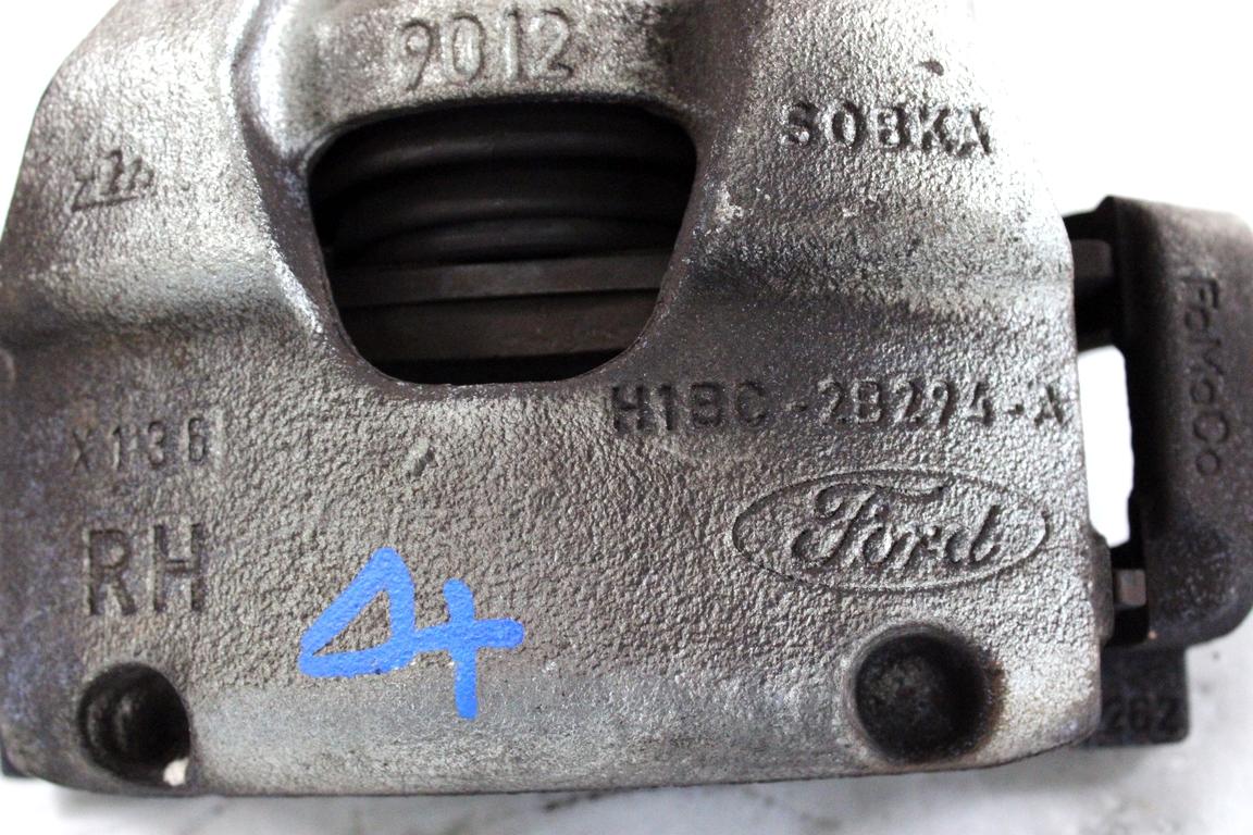 H1BC-2B294-A PINZA FRENO ANTERIORE DESTRA FORD FIESTA 1.1 B 63KW 5M 5P (2017) RICAMBIO USATO