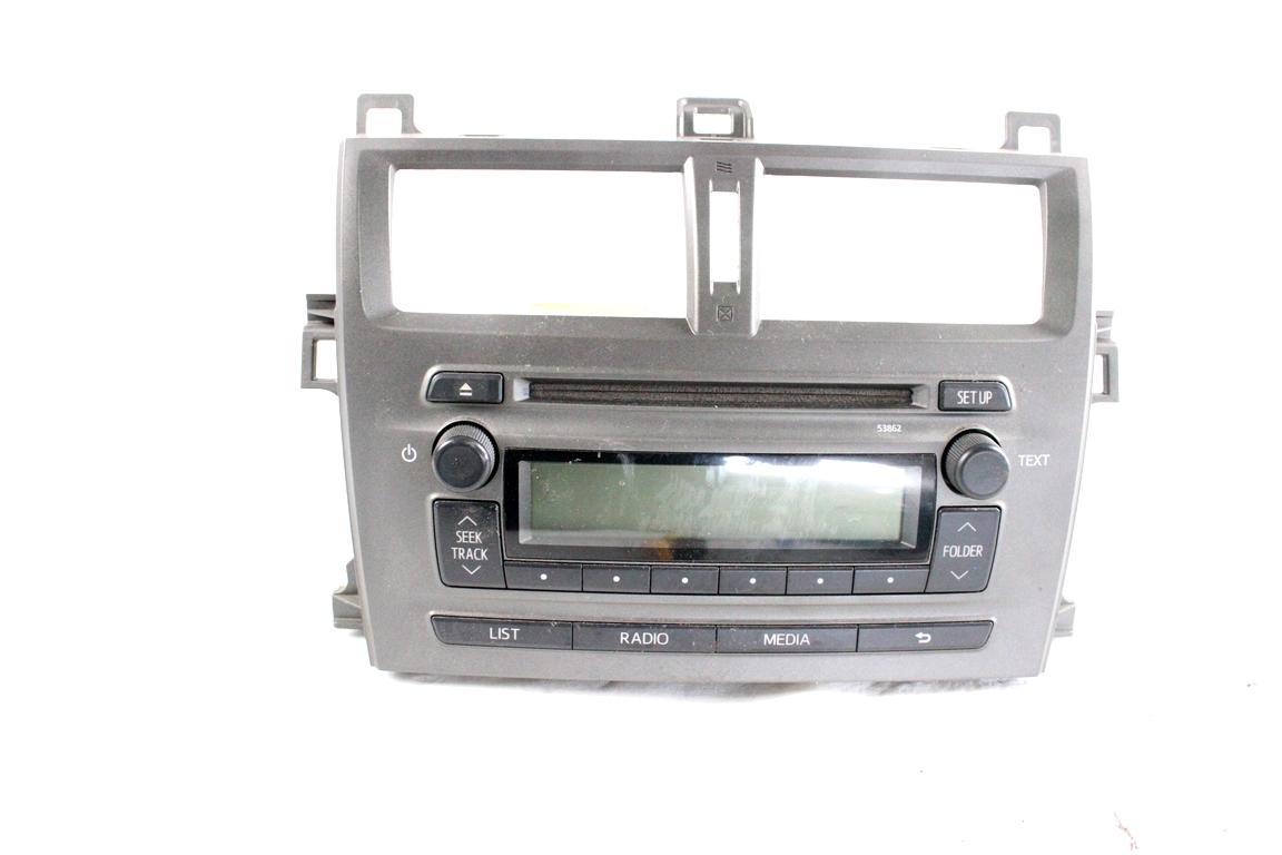 86120-52B00 AUTORADIO SUBARU TREZIA 1.4 D 66KW AUT 5P (2011) RICAMBIO USATO (NON FORNIAMO CODICE AUTORADIO, MA SOLO NUMERO DI TELAIO VEICOLO)