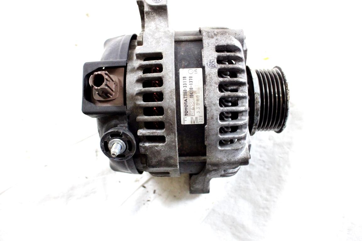 27060-33110 ALTERNATORE SUBARU TREZIA 1.4 D 66KW AUT 5P (2011) RICAMBIO USATO 104210-1370