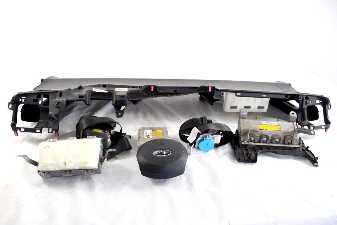 89170-52A10 KIT AIRBAG SUBARU TREZIA 1.4 D 66KW AUT 5P (2011) RICAMBIO USATO CON PRETENSIONATORI CINTURE DI SICUREZZA, CENTRALINA AIRBAG, AIRBAG VOLANTE GUIDATORE, AIRBAG PASSEGGERO, CRUSCOTTO 150300-4531 7390052051C0 7396052141