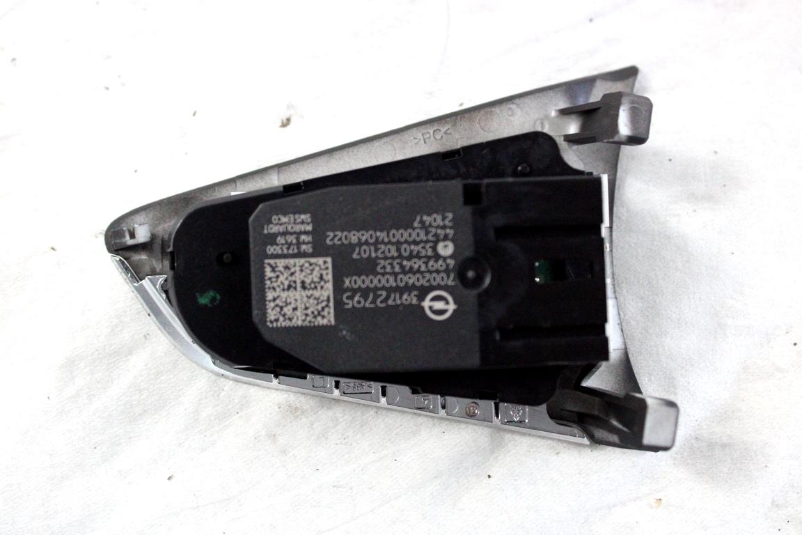 39172795 COMANDI CRUISE CONTROL AL VOLANTE OPEL MOKKA B 1.2 B 74KW 6M 5P (2021) RICAMBIO USATO