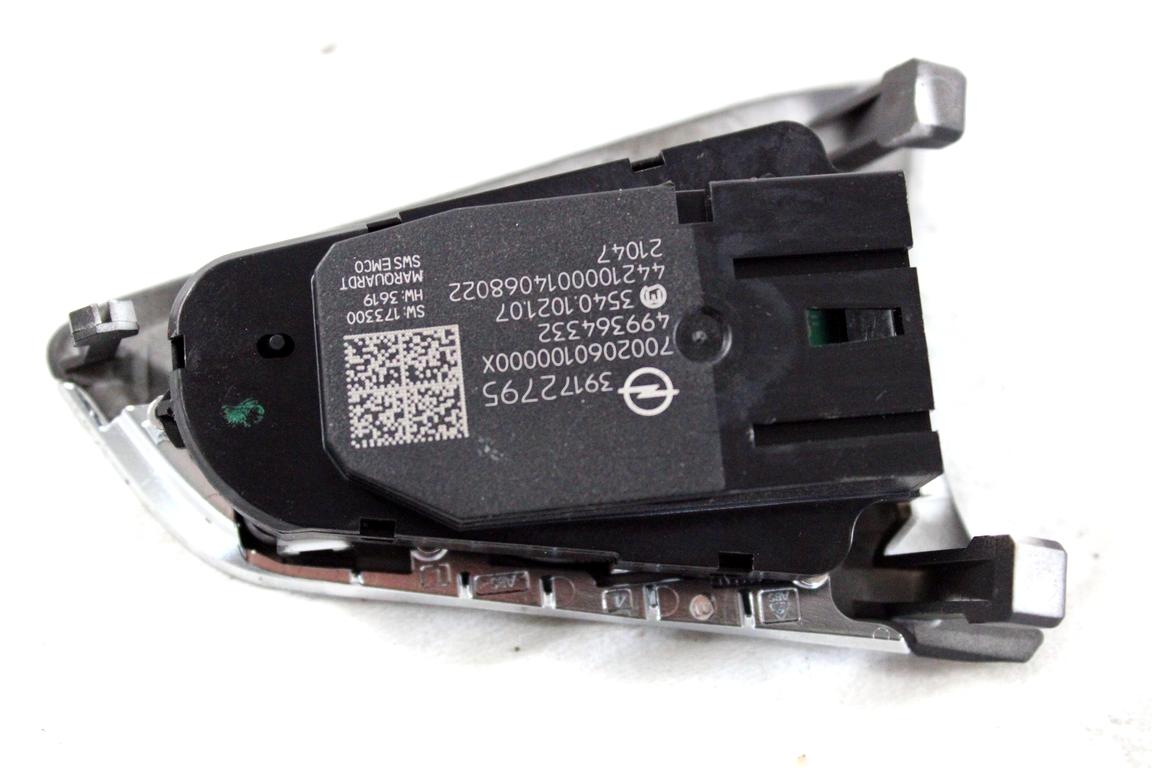 39172795 COMANDI CRUISE CONTROL AL VOLANTE OPEL MOKKA B 1.2 B 74KW 6M 5P (2021) RICAMBIO USATO