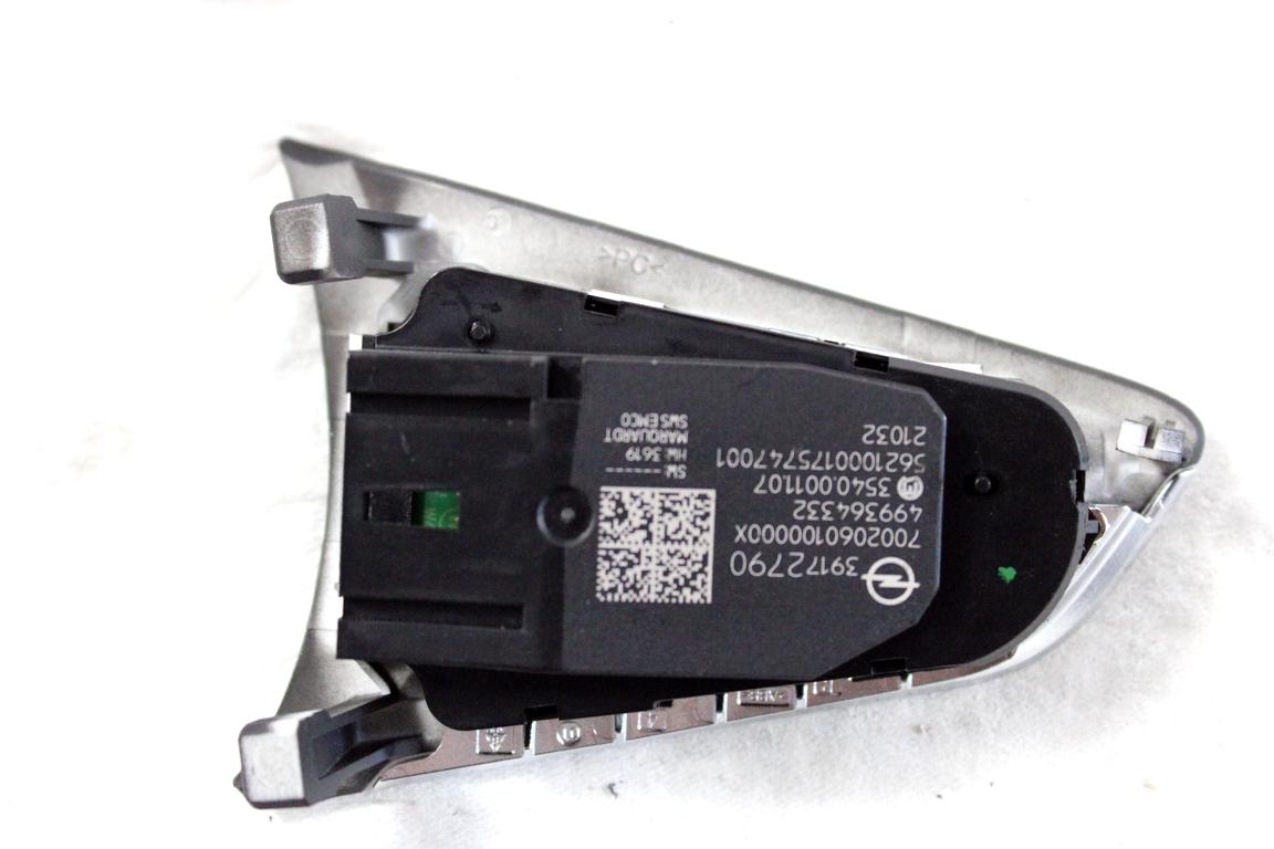 39172790 COMANDI RADIO TELEFONO AL VOLANTE OPEL MOKKA B 1.2 B 74KW 6M 5P (2021) RICAMBIO USATO