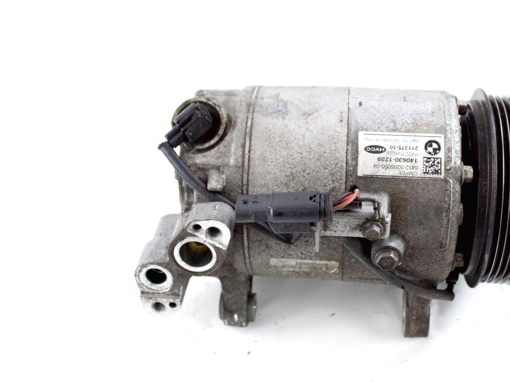 64529295050 COMPRESSORE CLIMATIZZATORE CLIMA A/C BMW SERIE 5 518D F10 LCI 2.0 D 110KW AUT 4P (2014) RICAMBIO USATO 