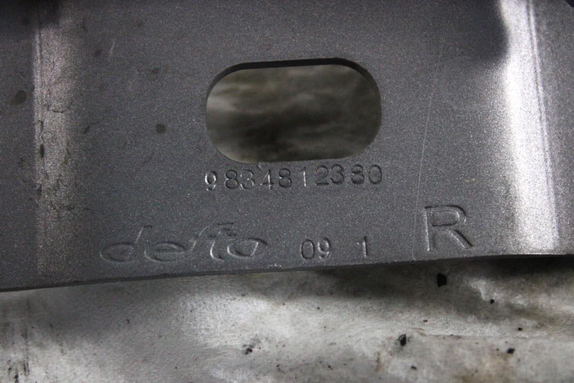 9834812380 CERNIERA COFANO ANTERIORE LATO DESTRO OPEL MOKKA B 1.2 B 74KW 6M 5P (2021) RICAMBIO USATO