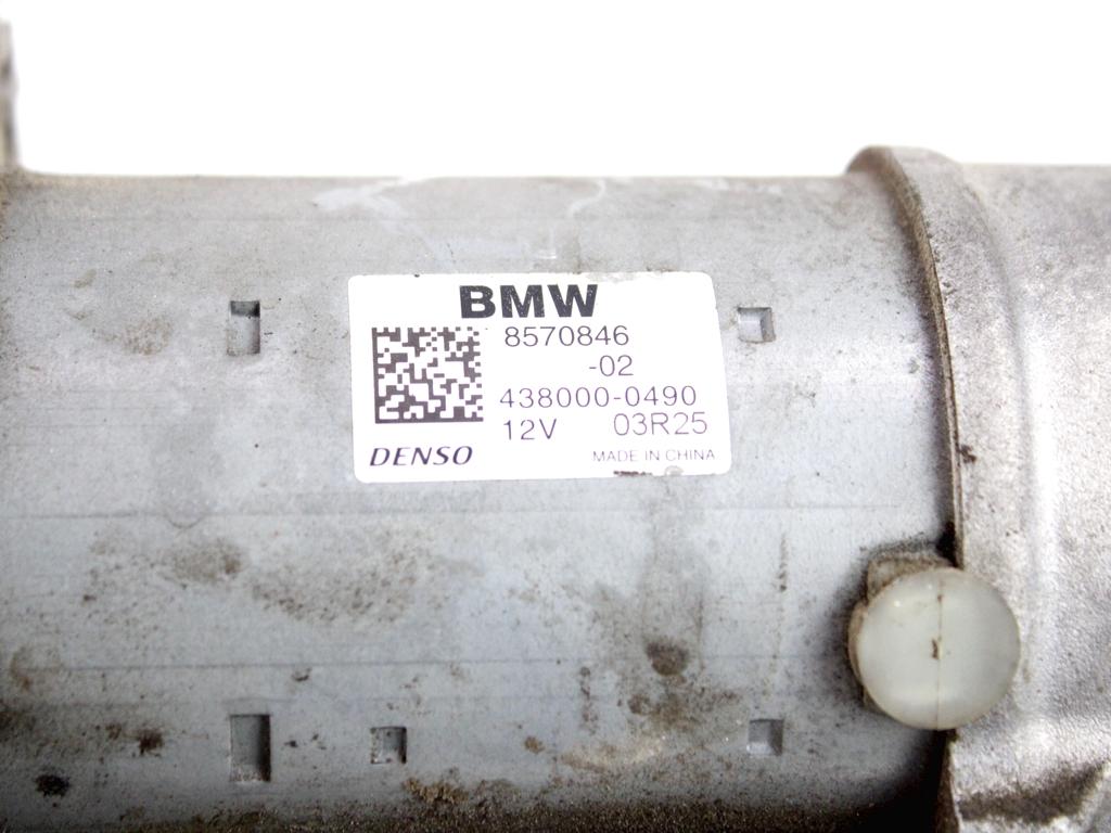 8570846 MOTORINO AVVIAMENTO BMW SERIE 5 518D F10 LCI 2.0 D 110KW AUT 4P (2014) RICAMBIO USATO 