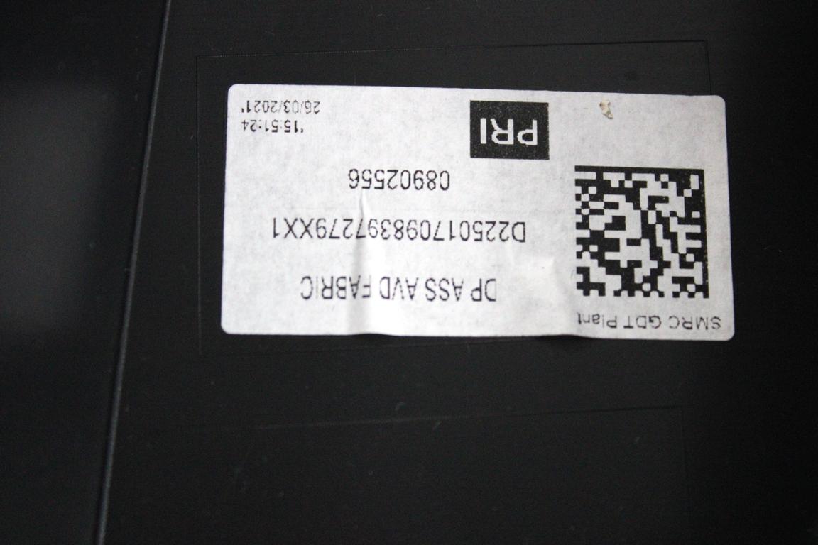 98397279XX PANNELLO INTERNO PORTA ANTERIORE DESTRA OPEL MOKKA B 1.2 B 74KW 6M 5P (2021) RICAMBIO USATO