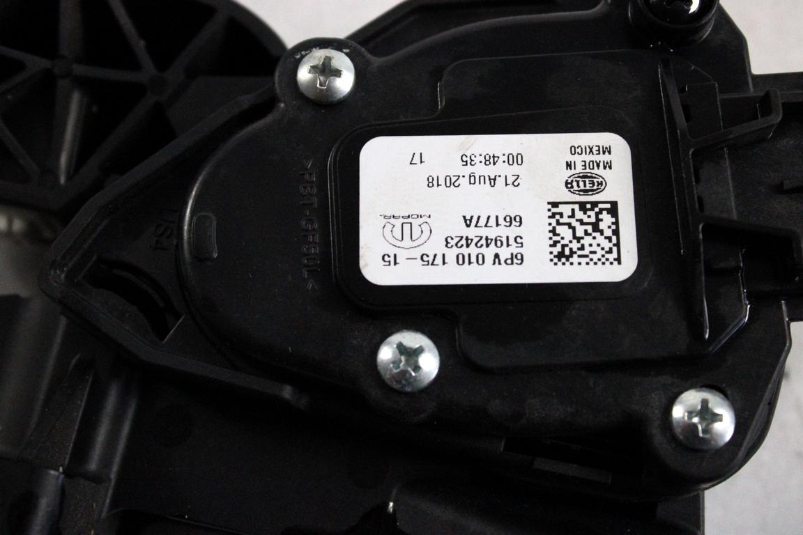 51942423 PEDALE ACCELERATORE JEEP COMPASS 2.0 D 4X4 103KW AUT 5P (2018) RICAMBIO USATO