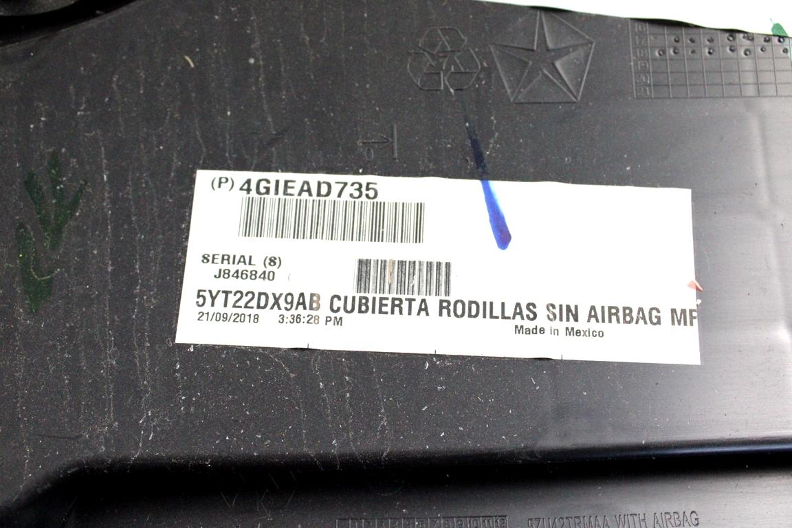 5YT22DX9AB RIVESTIMENTO INFERIORE CRUSCOTTO LATO SINISTRO JEEP COMPASS 2.0 D 4X4 103KW AUT 5P (2018) RICAMBIO USATO