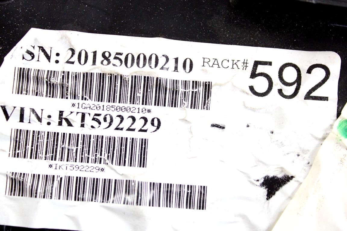 68412041AA KIT ACCENSIONE AVVIAMENTO JEEP COMPASS 2.0 D 4X4 103KW AUT 5P (2018) RICAMBIO USATO CON CENTRALINA MOTORE, BLOCCHETTO APERTURA CON CHIAVE 68409791AC 68411099AA 52088433