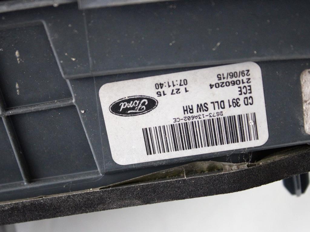 DS73-13A602-CE FARO FANALE POSTERIORE DESTRO PARTE INTERNA FORD MONDEO SW 1.5 D 88KW 5P (2015) RICAMBIO USATO