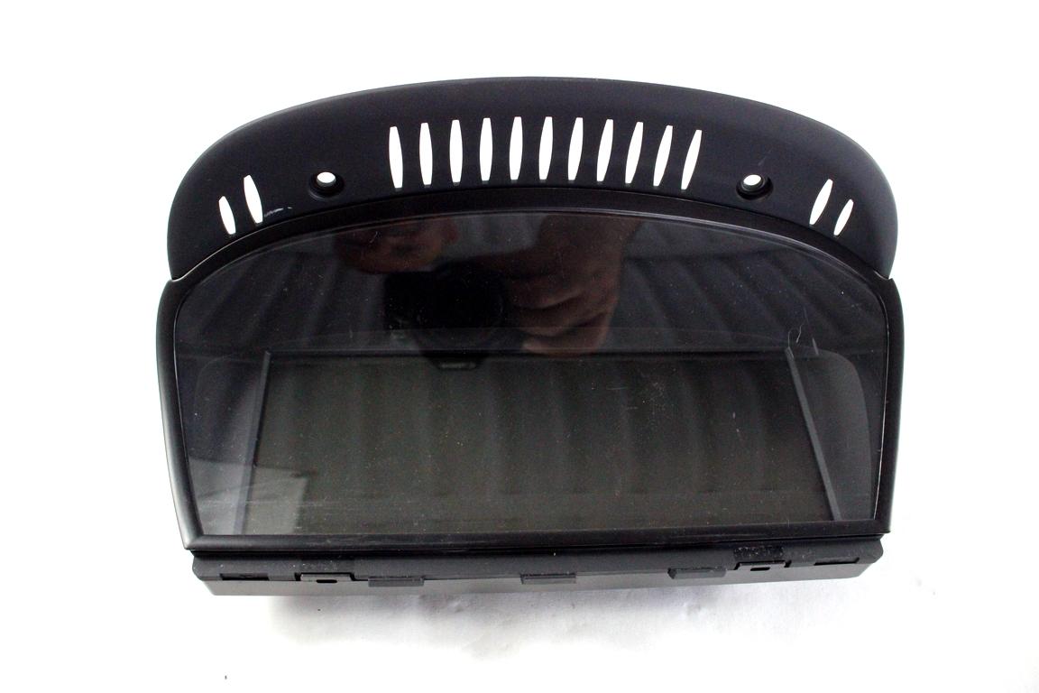 65829111272 DISPLAY SISTEMA DI NAVIGAZIONE SATELLITARE BMW SERIE 5 530 D E61 SW 3.0 D 160KW AUT 5P (2005) RICAMBIO USATO