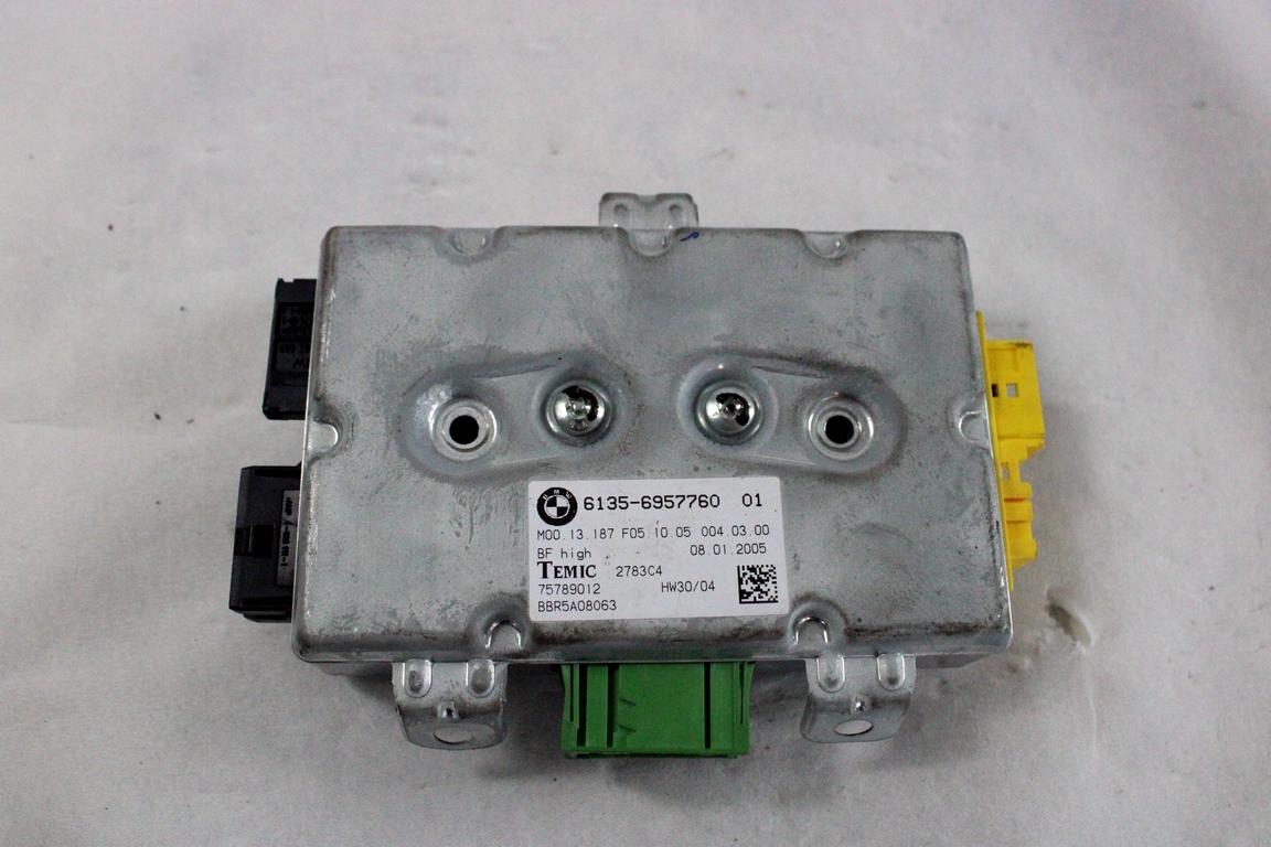 61356957760 CENTRALINA PORTA ANTERIORE DESTRA BMW SERIE 5 530 D E61 SW 3.0 D 160KW AUT 5P (2005) RICAMBIO USATO