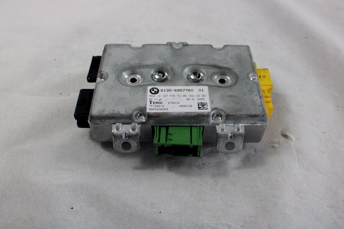 61356957760 CENTRALINA PORTA ANTERIORE DESTRA BMW SERIE 5 530 D E61 SW 3.0 D 160KW AUT 5P (2005) RICAMBIO USATO