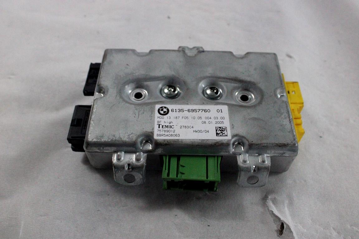 61356957760 CENTRALINA PORTA ANTERIORE DESTRA BMW SERIE 5 530 D E61 SW 3.0 D 160KW AUT 5P (2005) RICAMBIO USATO