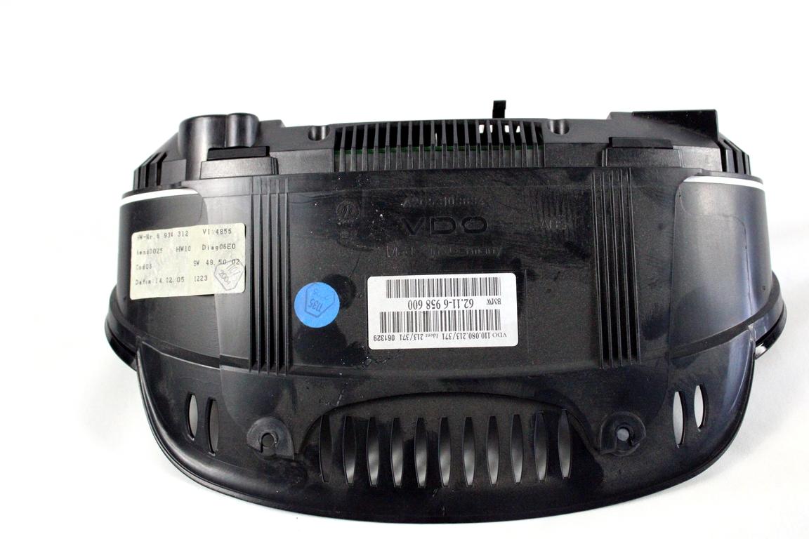 62116958600 QUADRO STRUMENTI CONTACHILOMETRI BMW SERIE 5 530 D E61 SW 3.0 D 160KW AUT 5P (2005) RICAMBIO USATO