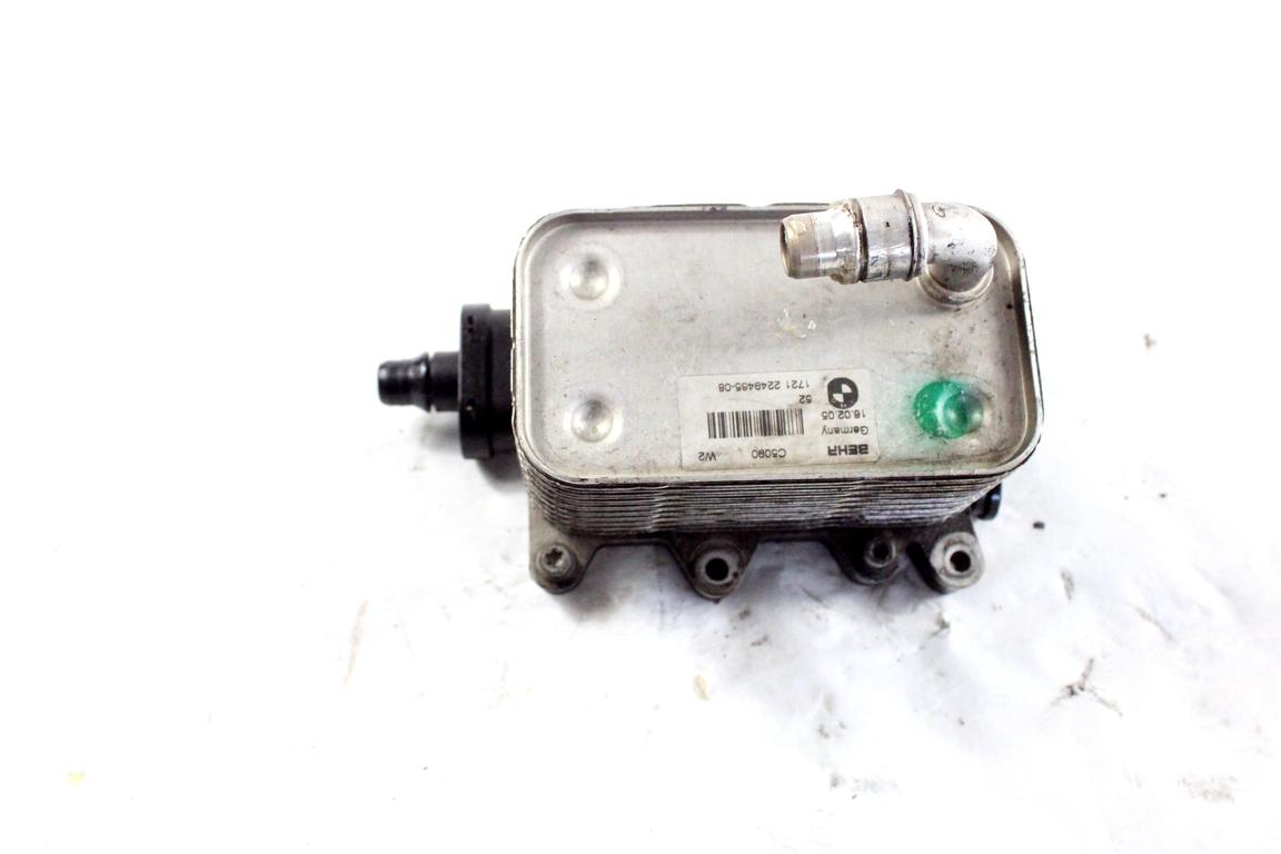 17212249465 RADIATORE OLIO CAMBIO AUTOMATICO BMW SERIE 5 530 D E61 SW 3.0 D 160KW AUT 5P (2005) RICAMBIO USATO