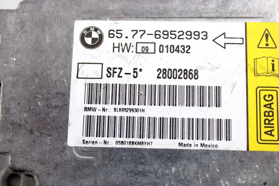 65776952993 KIT AIRBAG BMW SERIE 5 530 D E61 SW 3.0 D 160KW AUT 5P (2005) RICAMBIO USATO CON CENTRALINA AIRBAG, AIRBAG VOLANTE GUIDATORE, AIRBAG PASSEGGERO, CRUSCOTTO 65776960383 7039708