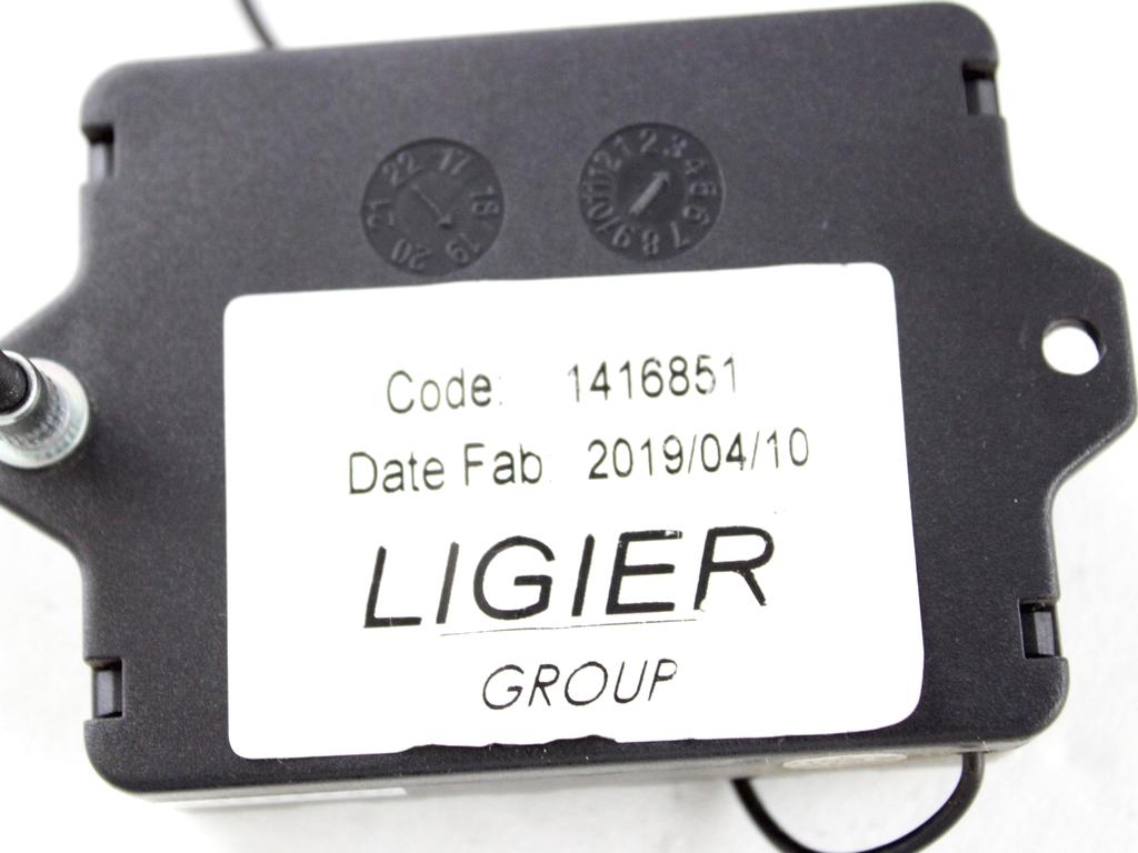 1416851 KIT ACCENSIONE AVVIAMENTO LIGIER DUE 0.5 D 6KW AUT 3P (2019) RICAMBIO USATO CON CENTRALINA MOTORE, BLOCCHETTI ACCENSIONE APERTURA CON CHIAVE